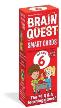 Cover image for Brain Quest 6th Grade Smart Cards Revised 4th Edition