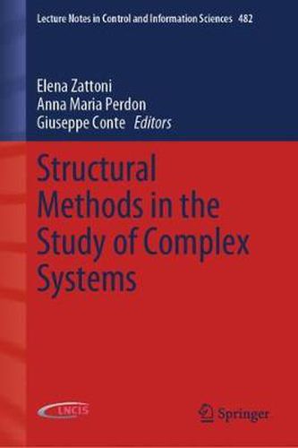 Cover image for Structural Methods in the Study of Complex Systems