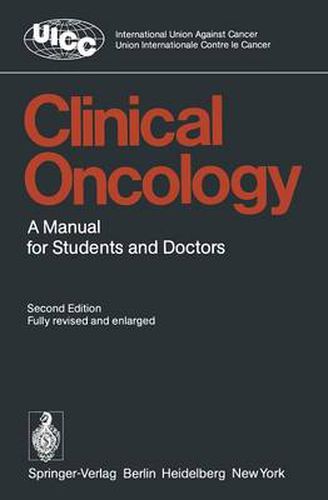 Cover image for Clinical Oncology: A Manual for Students and Doctors