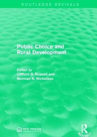 Cover image for Public Choice and Rural Development