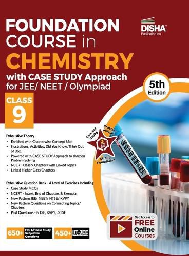 Cover image for Foundation Course in Chemistry with Case Study Approach for Jee/ Neet/ Olympiad Class 95th Edition