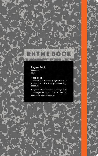 Cover image for Rhyme Book:A lined notebook with quotes, playlists, and rap stats: A lined notebook with quotes, playlists, and rap stats