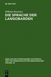 Cover image for Die Sprache der Langobarden