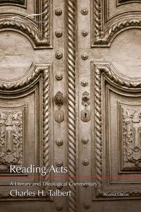 Cover image for Reading Acts: A Literary and Theological Commentary