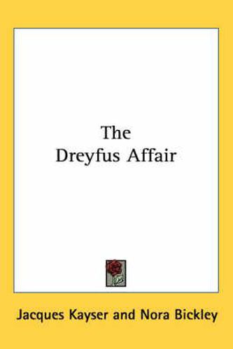 Cover image for The Dreyfus Affair