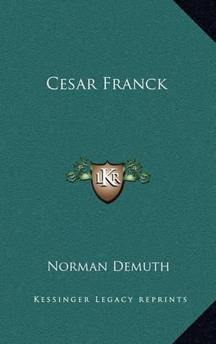 Cover image for Cesar Franck