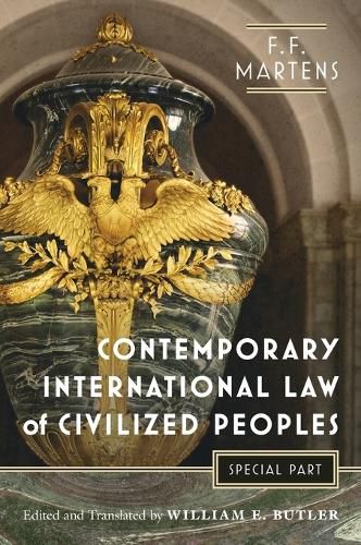 Cover image for Contemporary International Law of Civilized Peoples: Special Part