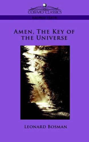 Cover image for Amen, the Key of the Universe