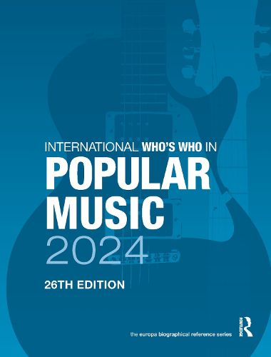 Cover image for International Who's Who in Popular Music 2024