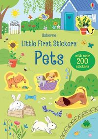 Cover image for Little First Stickers Pets