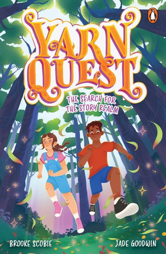 Cover image for The Search for the Story Realm (Yarn Quest, Book 1)