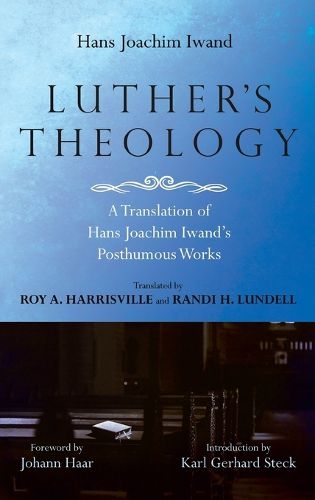 Cover image for Luther's Theology