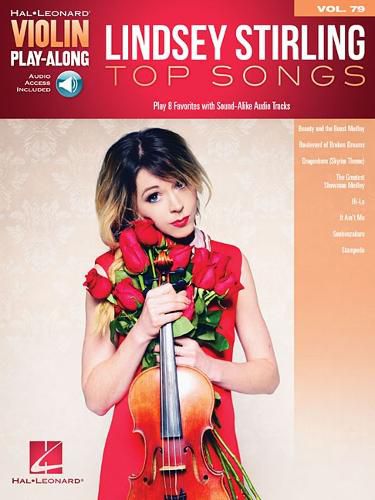 Cover image for Lindsey Stirling - Top Songs: Violin Play-Along Volume 79