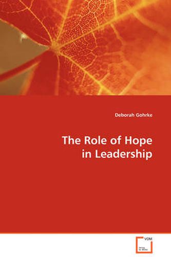 Cover image for The Role of Hope in Leadership