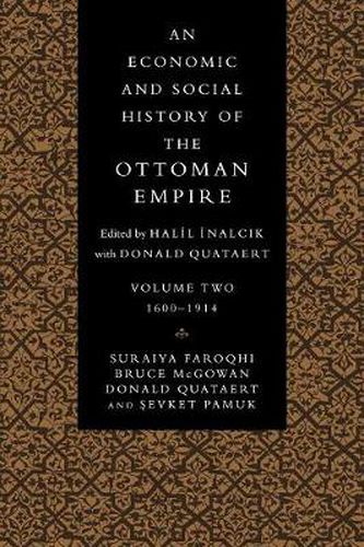 Cover image for An Economic and Social History of the Ottoman Empire