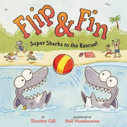 Cover image for Flip & Fin: Super Sharks to the Rescue!