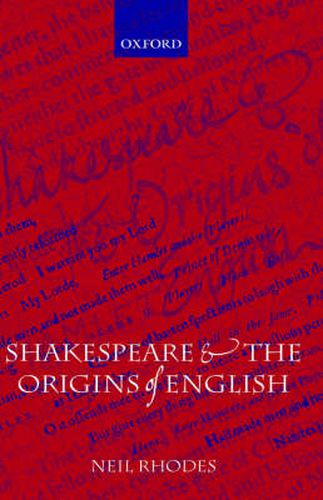 Cover image for Shakespeare and the Origins of English