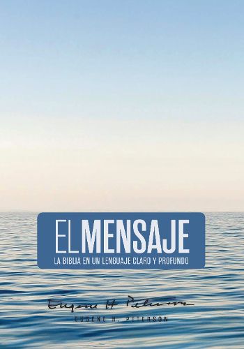 Cover image for Biblia El Mensaje (Tapa Dura, Ocean Blue)