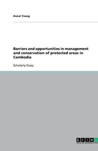 Cover image for Barriers and opportunities in management and conservation of protected areas in Cambodia