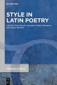 Cover image for Style in Latin Poetry