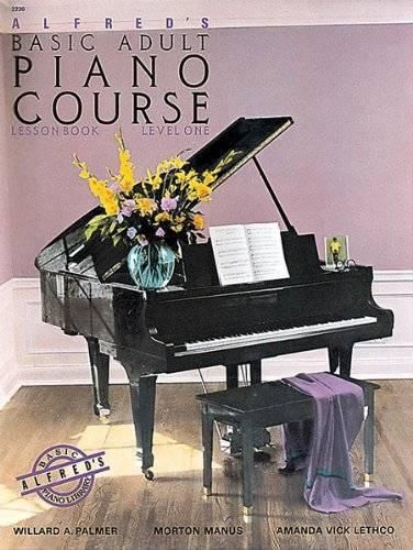 Cover image for Alfred's Basic Adult Piano Course Lesson 1