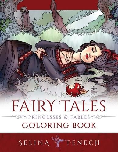 Cover image for Fairy Tales, Princesses, and Fables Coloring Book