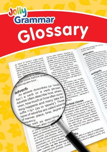 Cover image for Jolly Grammar Glossary