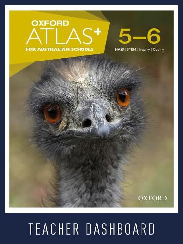 Cover image for Oxford Atlas+ for Australian Schools Years 5-6 Teacher Dashboad