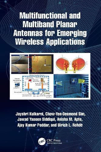 Cover image for Multifunctional and Multiband Planar Antennas for Emerging Wireless Applications