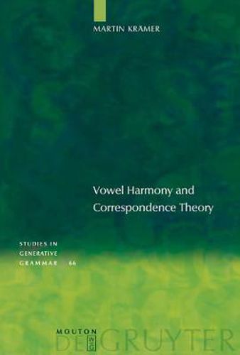 Cover image for Vowel Harmony and Correspondence Theory