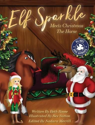 Cover image for Elf Sparkle Meets Christmas The Horse