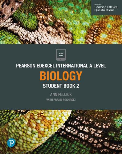 Cover image for Pearson Edexcel International A Level Biology Student Book