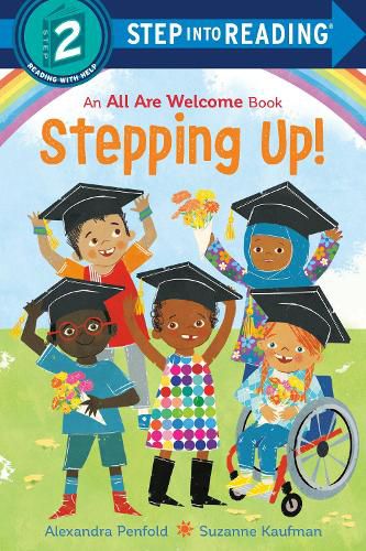 Cover image for Stepping Up! (An All Are Welcome Early Reader)