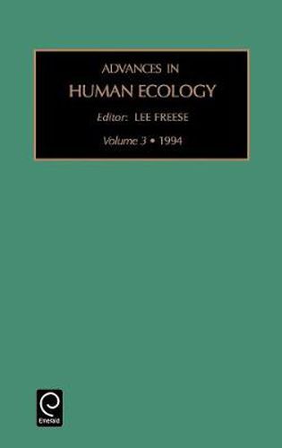 Advances in Human Ecology