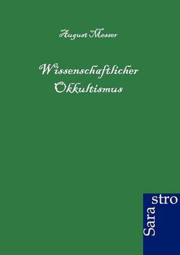 Wissenschaftlicher Okkultismus