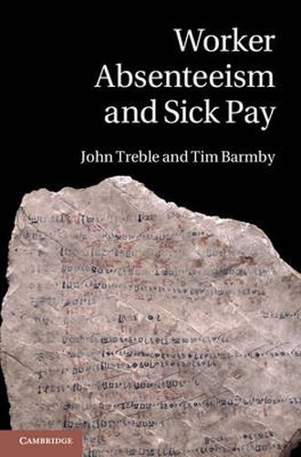 Cover image for Worker Absenteeism and Sick Pay