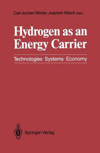 Cover image for Hydrogen as an Energy Carrier: Technologies, Systems, Economy