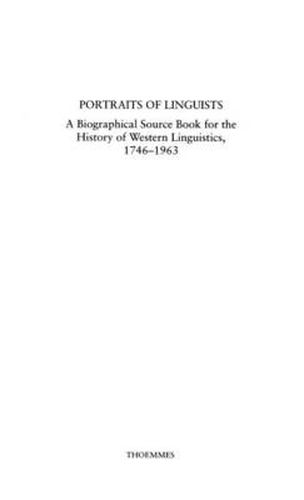 Cover image for Portrait Of Linguists