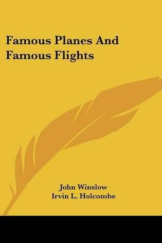 Cover image for Famous Planes and Famous Flights