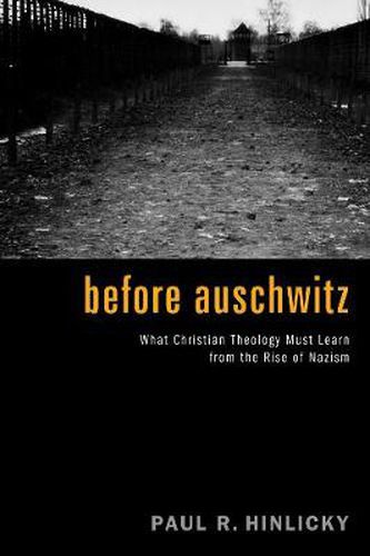 Cover image for Before Auschwitz