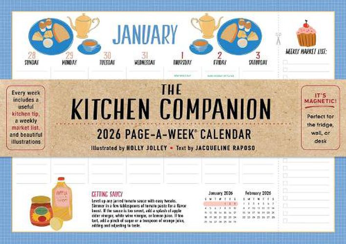 Cover image for Kitchen Companion Page-A-Week Calendar 2026