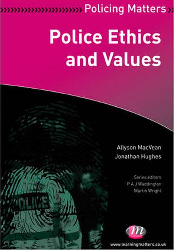 Cover image for Police Ethics and Values