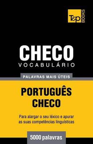 Cover image for Vocabulario Portugues-Checo - 5000 palavras mais uteis