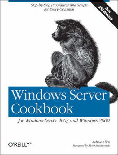 Cover image for Windows Server Cookbook