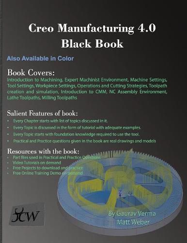 Cover image for Creo Manufacturing 4.0 Black Book
