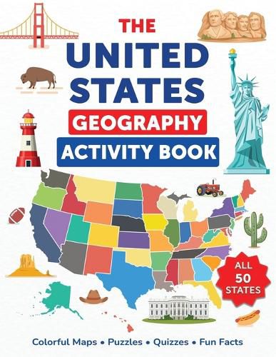 Cover image for The United States Geography Activity Book