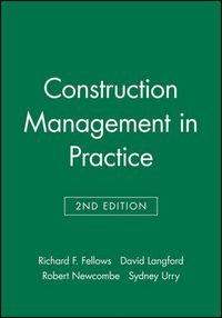 Cover image for Construction Management in Practice