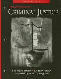 Cover image for Study Guide for Introduction to Criminal Justice