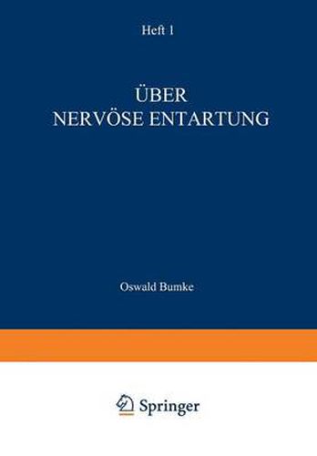 UEber Nervoese Entartung