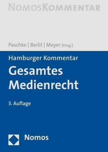 Cover image for Hamburger Kommentar Gesamtes Medienrecht